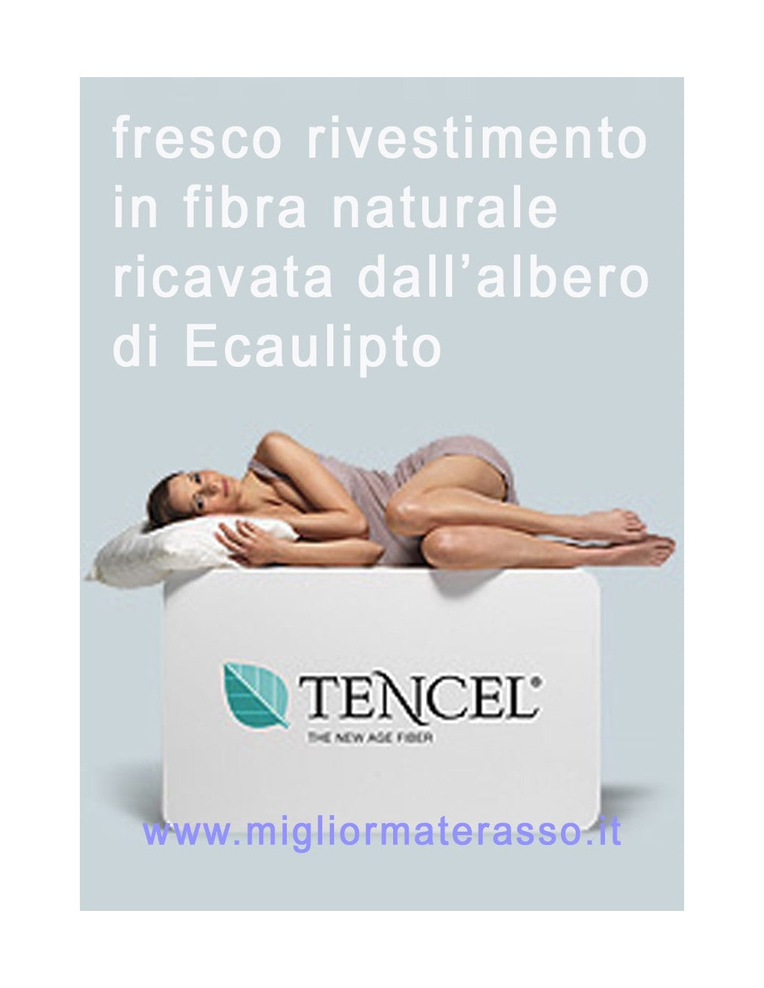 Topper Memory Nature 5 cm Tencel V35
