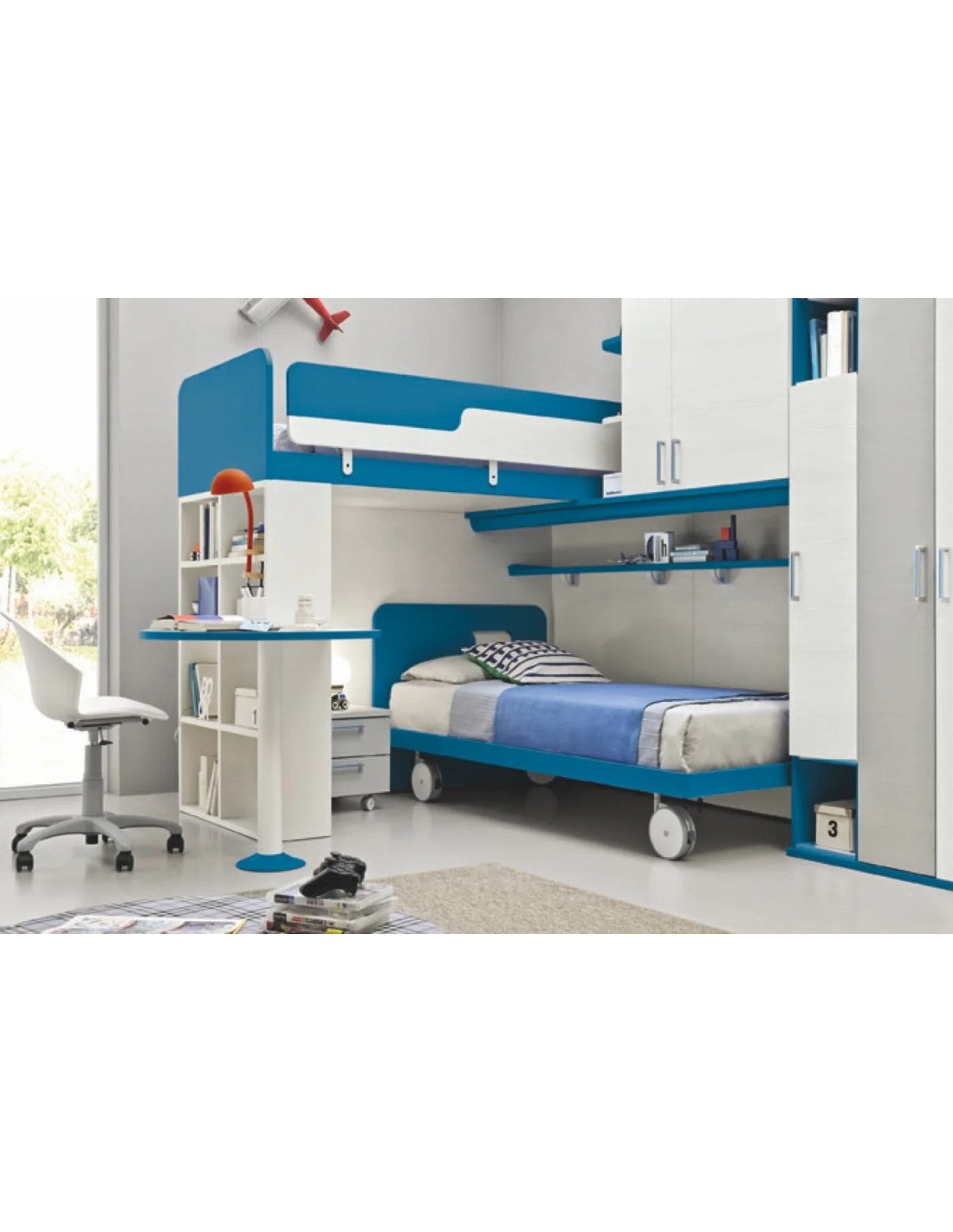 Mezzanine Kids Bedroom Colombini