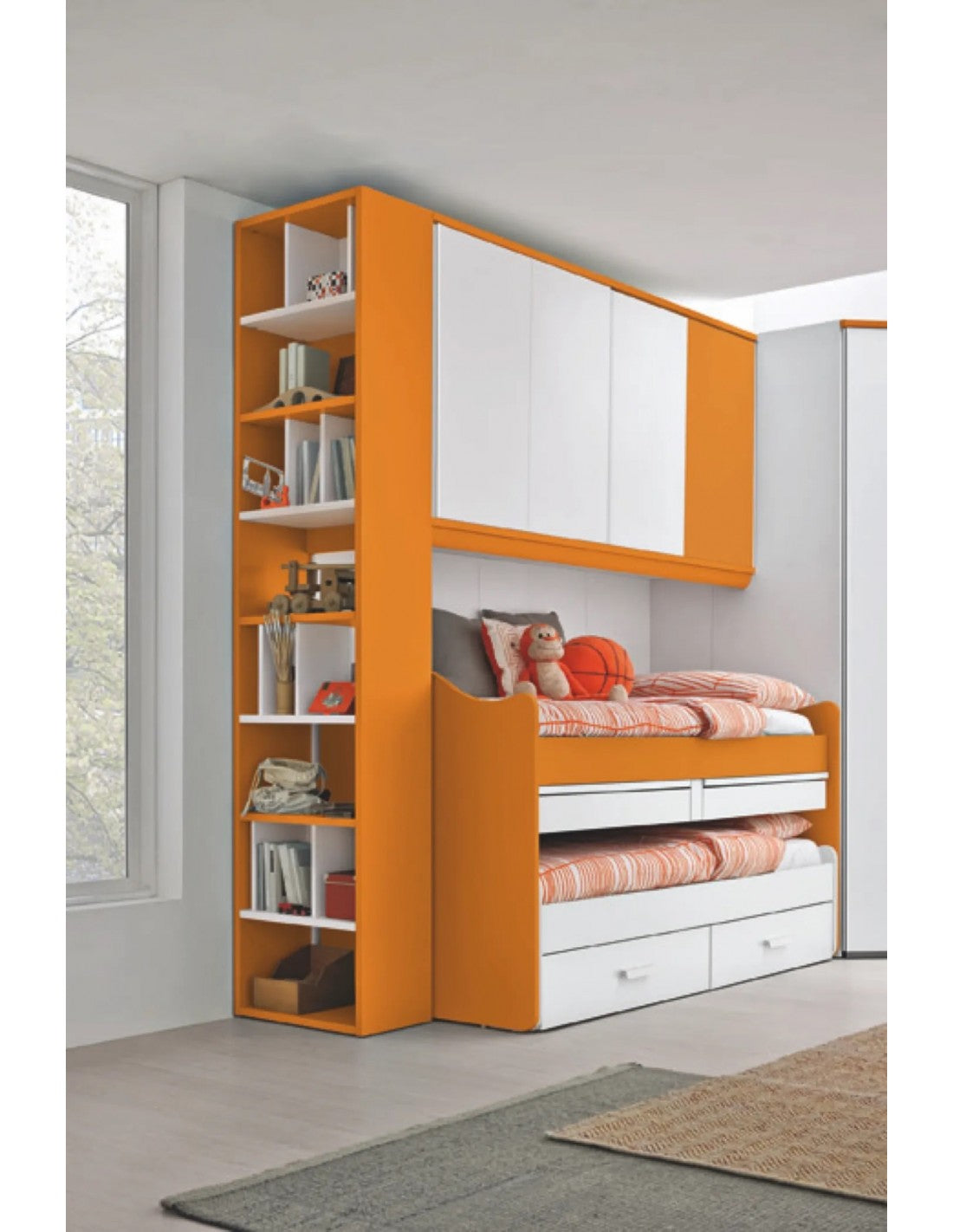 Kids Bedroom Colombini 3 beds