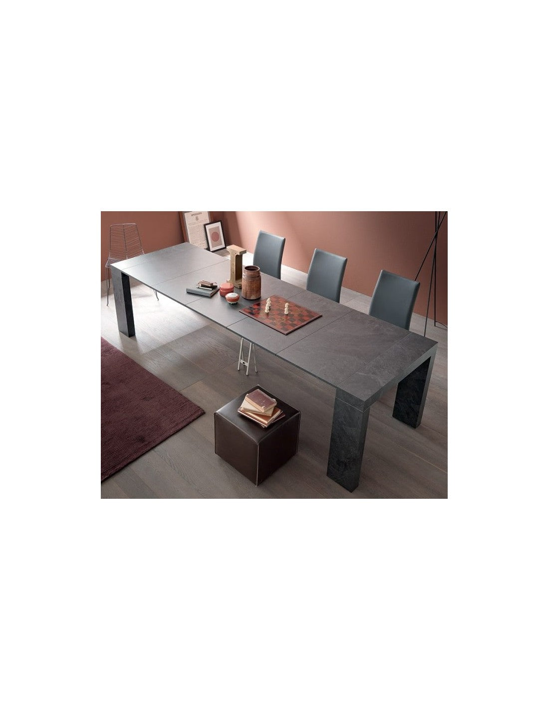 Square Extending Console Table