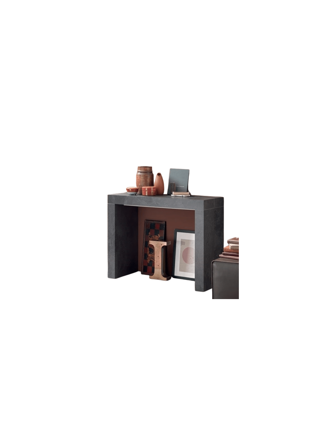 Square Extending Console Table