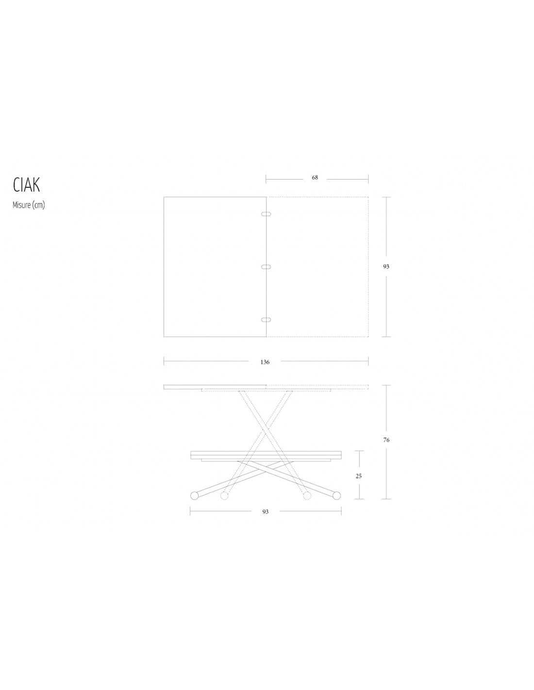 Altacom Ciak Table