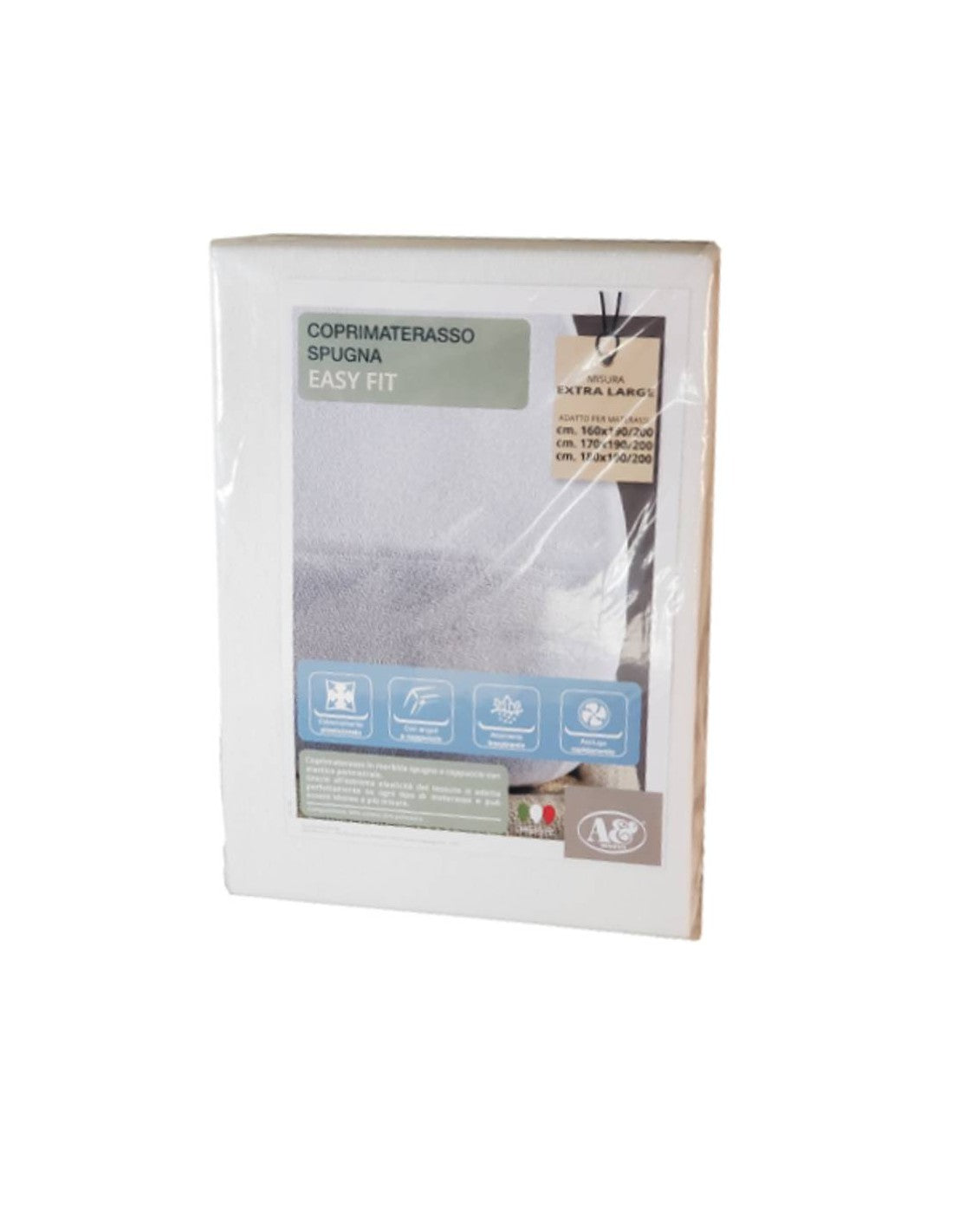Coprimaterasso singolo Easy Fit