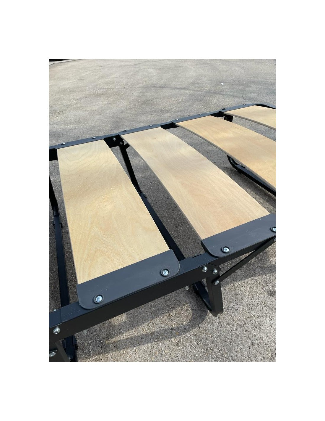 Letto Pieghevole Doghe Larghe Materasso 16 cm
