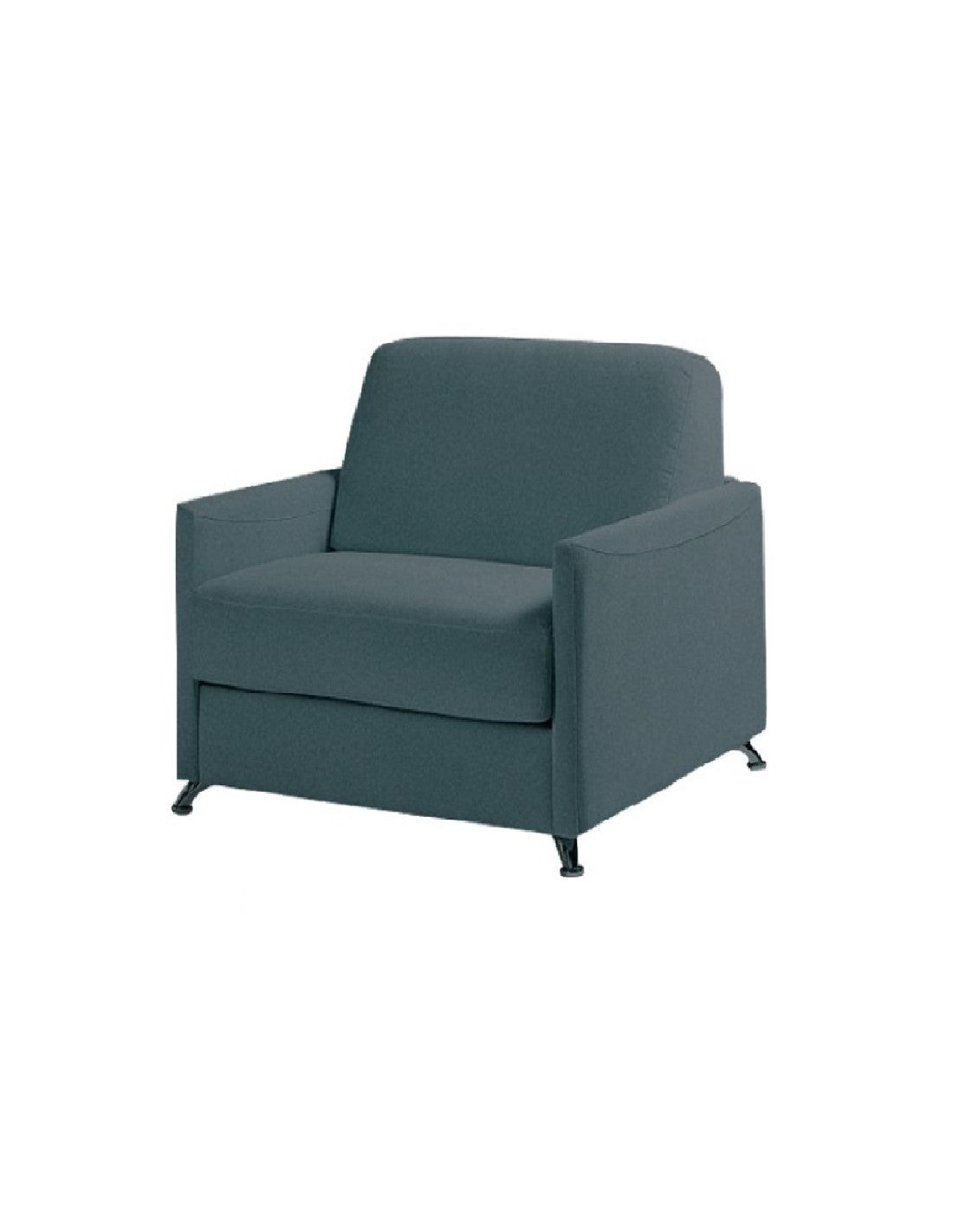 Poltrona letto pronta consegna disponibile colore Romeo con bracciolo Slim 7 cm