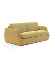 Divano di design Giallo in tessuto antimacchia