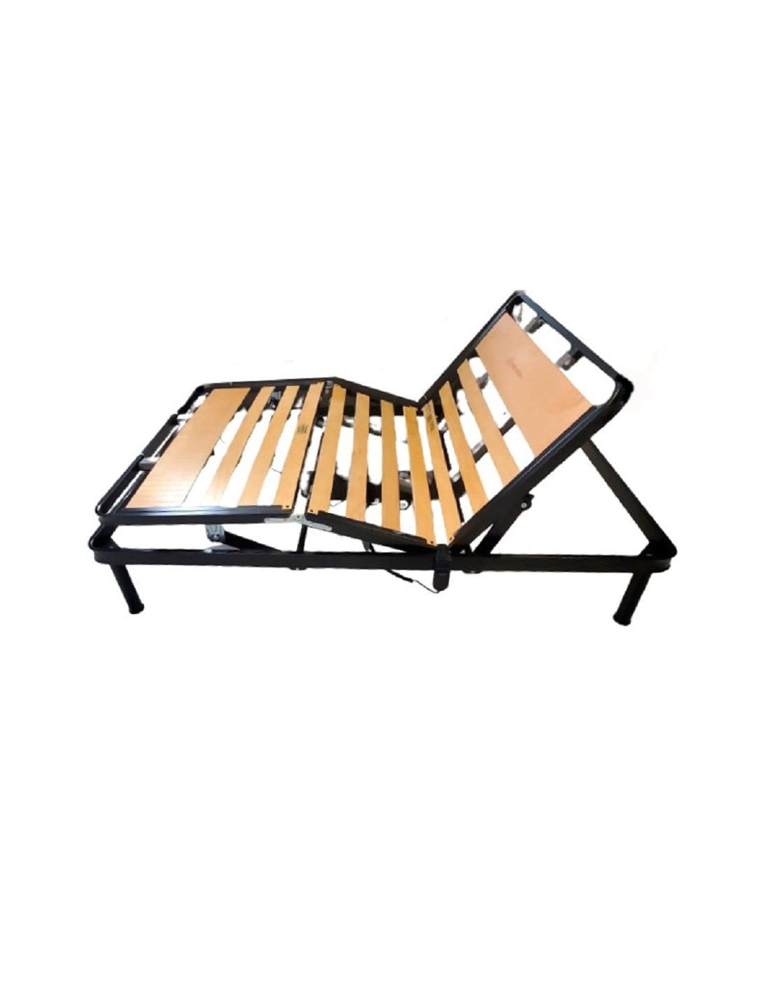 Adjustable bed frame for obese people