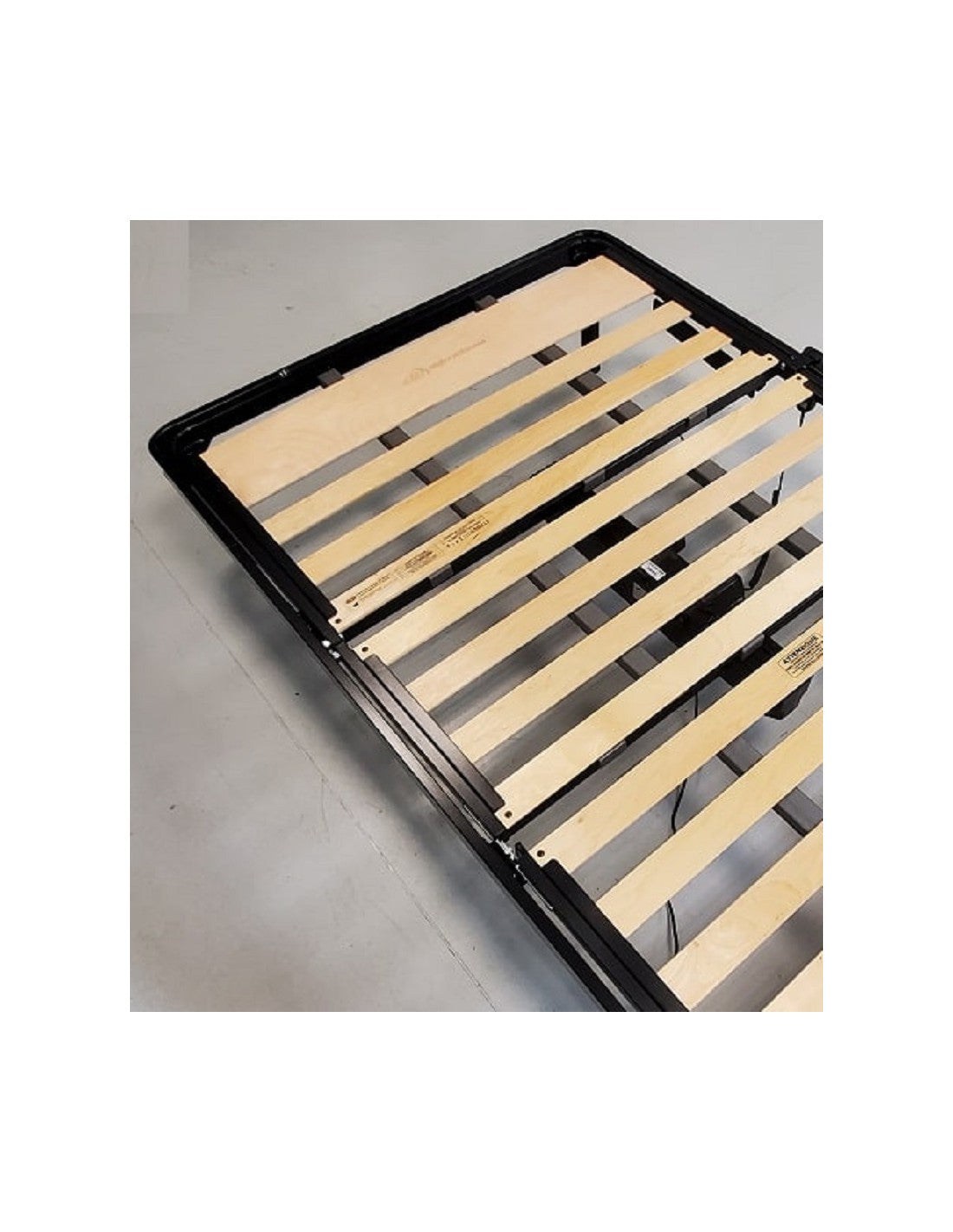 Adjustable bed frame for obese people