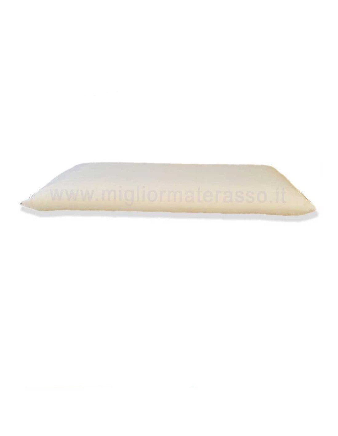 Cuscino basso lattice eco 8 cm