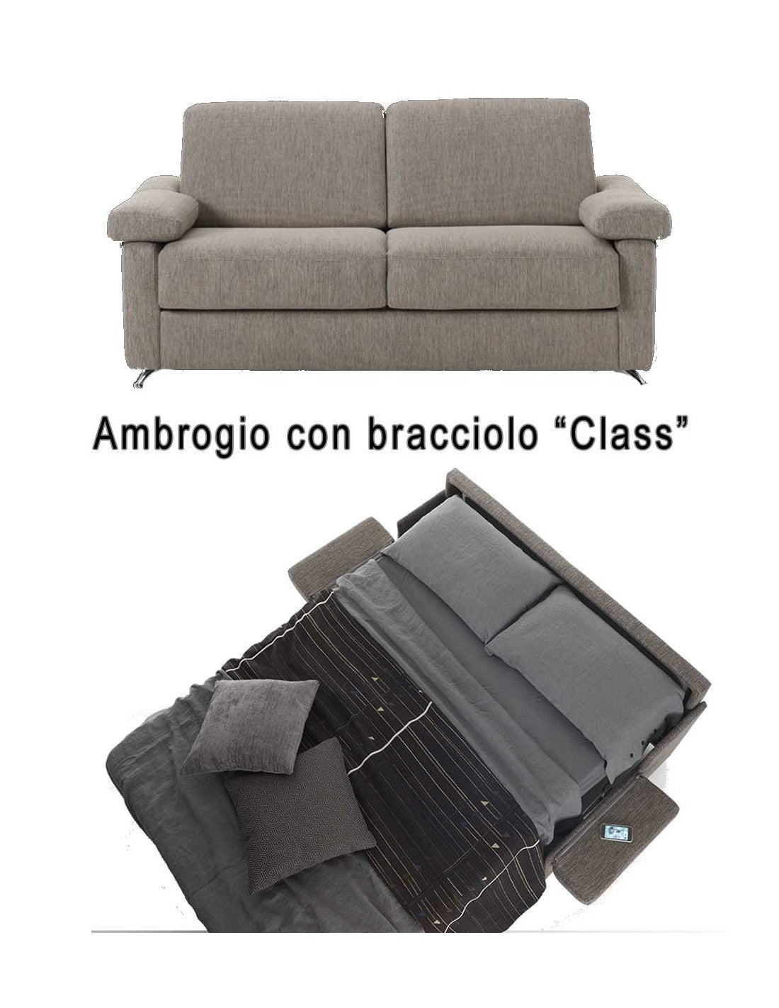 Ambrogio Vitarelax made in Italy sofa