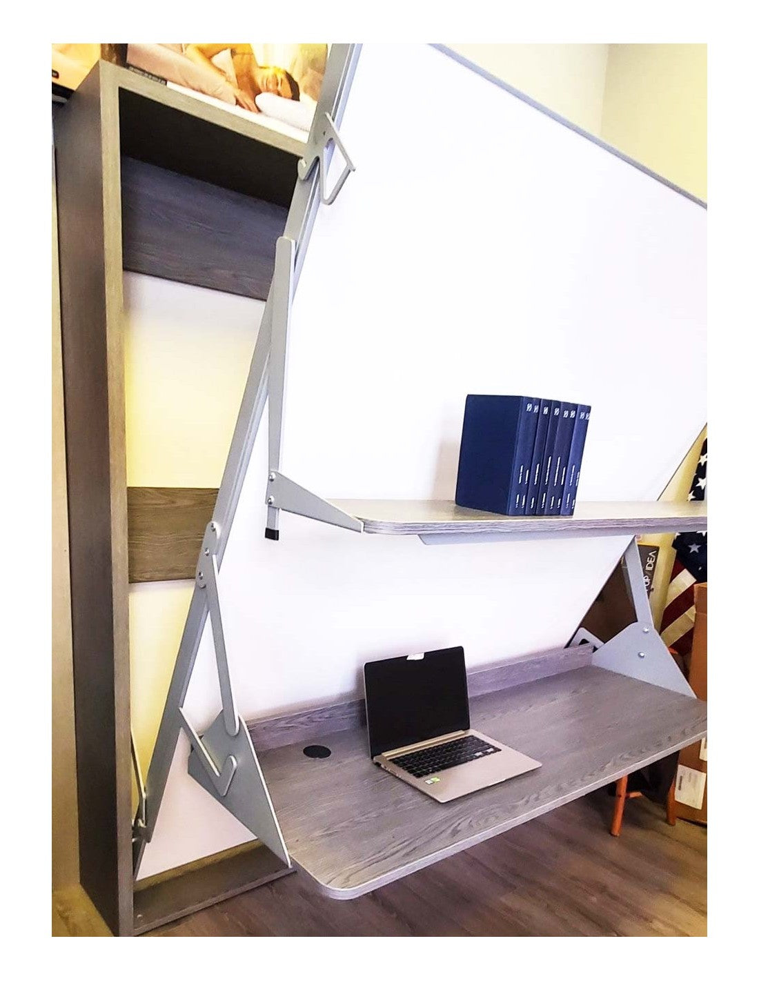 Bed with desk double size Smart Beds