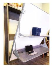 Bed with desk double size Smart Beds