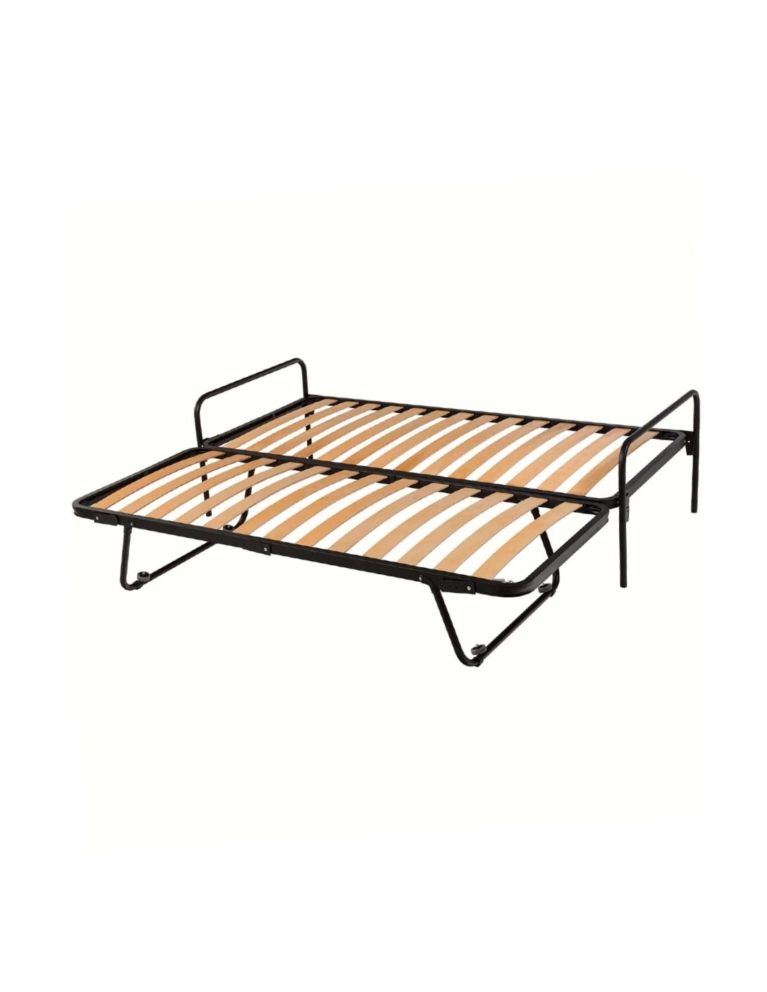 Rete letto con seconda rete estraibile