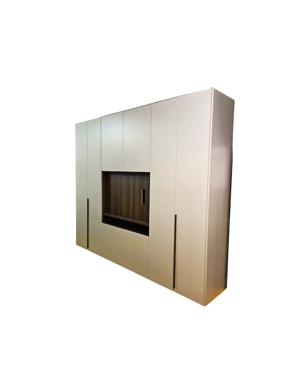 Bedroom wardrobe with TV panel