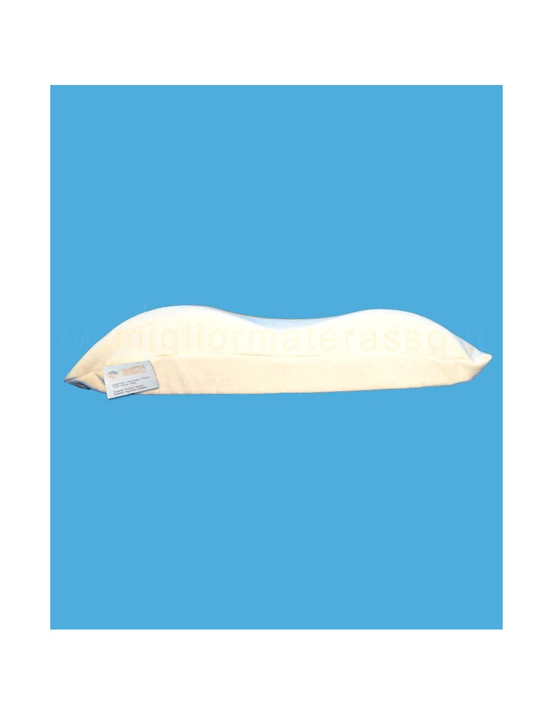Contoured e-latex Pillow