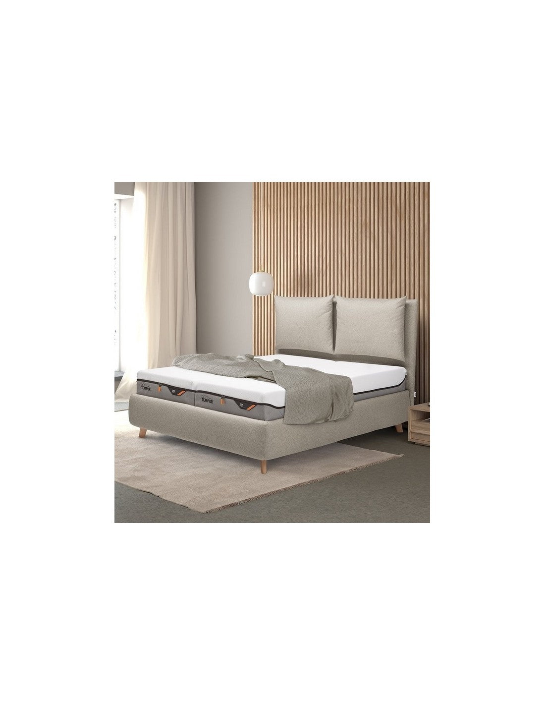 Tempur queen size bed