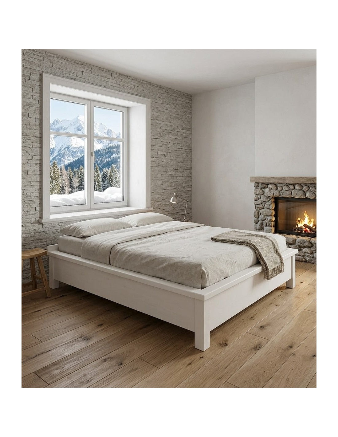 Versione con "bordo a vista". Se vuoi questo effetto devi acquistare una misura più grande: 170x200 per materasso 160x190