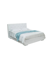 Letto francese testiera con bottoni Luxury