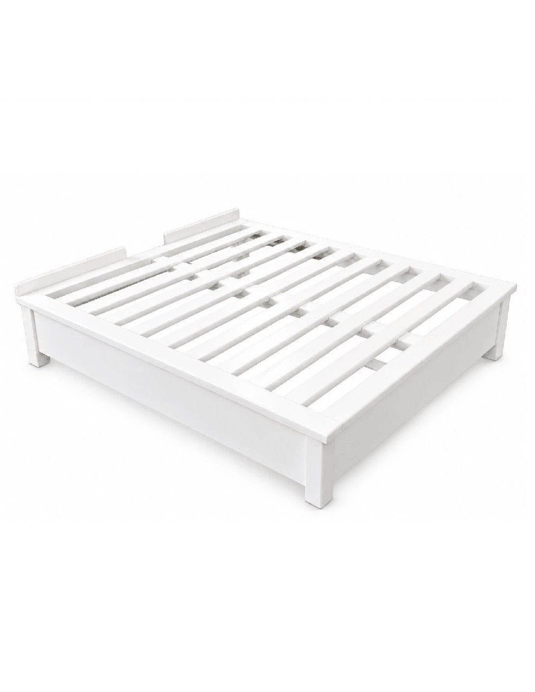 Letto in legno con contenitore