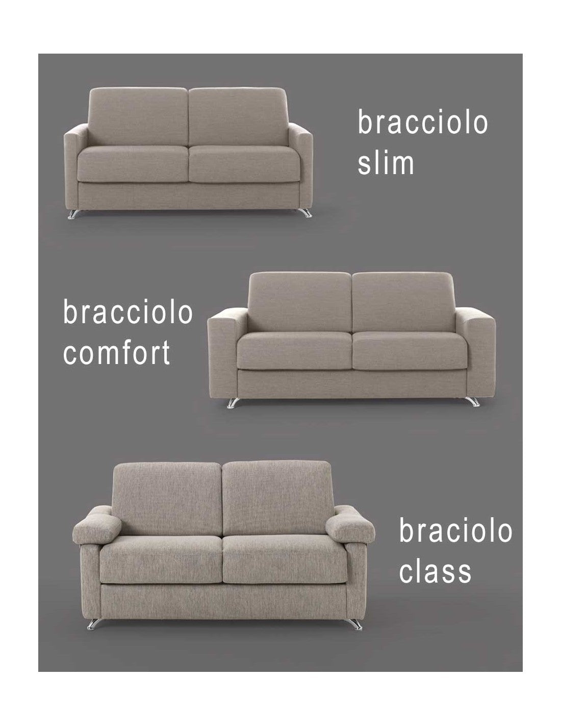 Divano Letto in tessuto