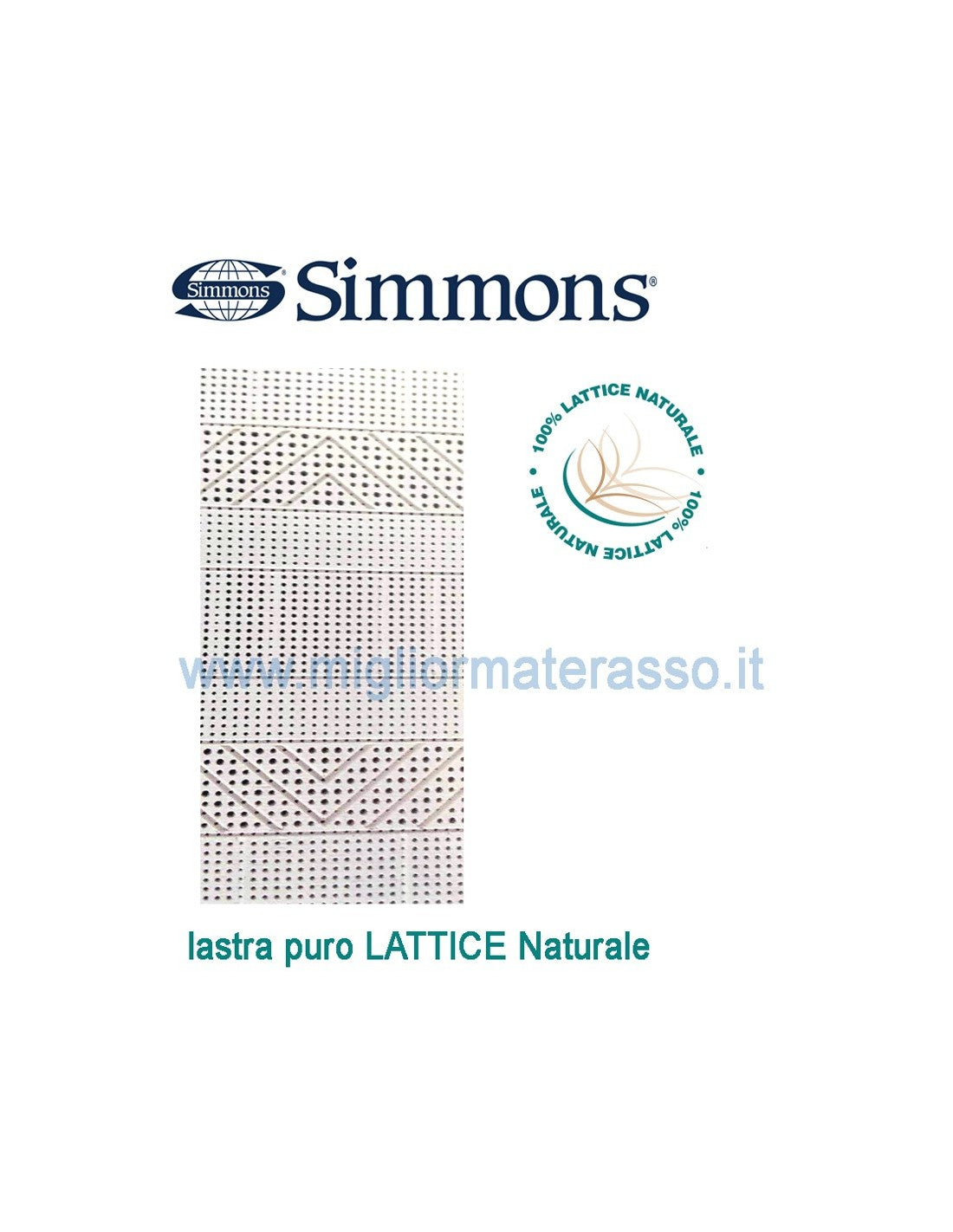Simmons Expression lattice naturale