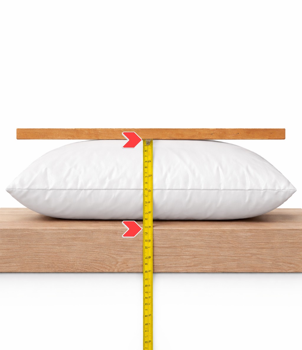 come misurare il cuscino correttamente